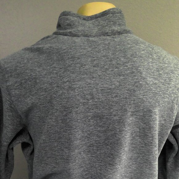 NEW Eddie Bauer Mr. LS Fast Fleece 1/4 Zip Hoodie Gray Men's Large NWT - Picture 4 of 8
